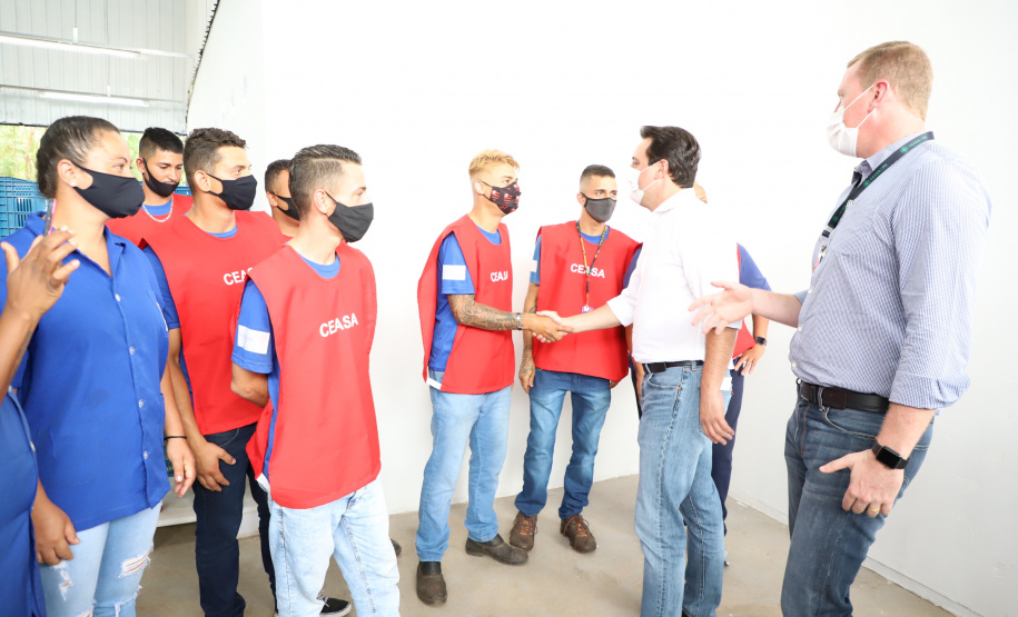 A unidade da Ceasa Paraná de  Londrina passa pela maior reforma desde a sua inauguração, em 1982, com diferentes intervenções para ampliar a capacidade e funcionalidade do local