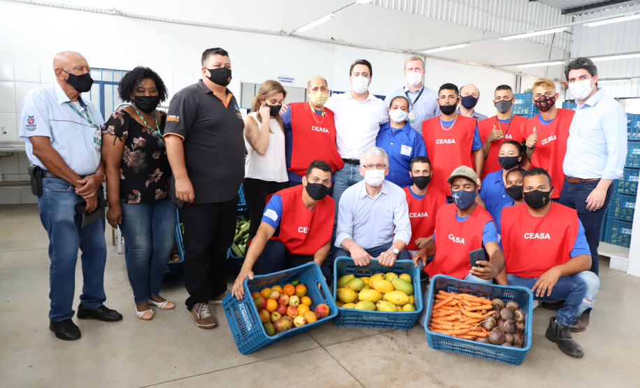 A unidade da Ceasa Paraná de  Londrina passa pela maior reforma desde a sua inauguração, em 1982, com diferentes intervenções para ampliar a capacidade e funcionalidade do local