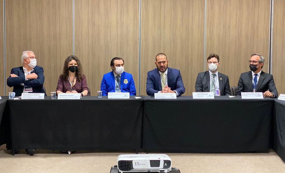 Paraná ganha a vice-presidência do Conselho Nacional de Dirigentes de Polícia Científica e passa a integrar rede de Perfis Balísticos. Foto:SESP