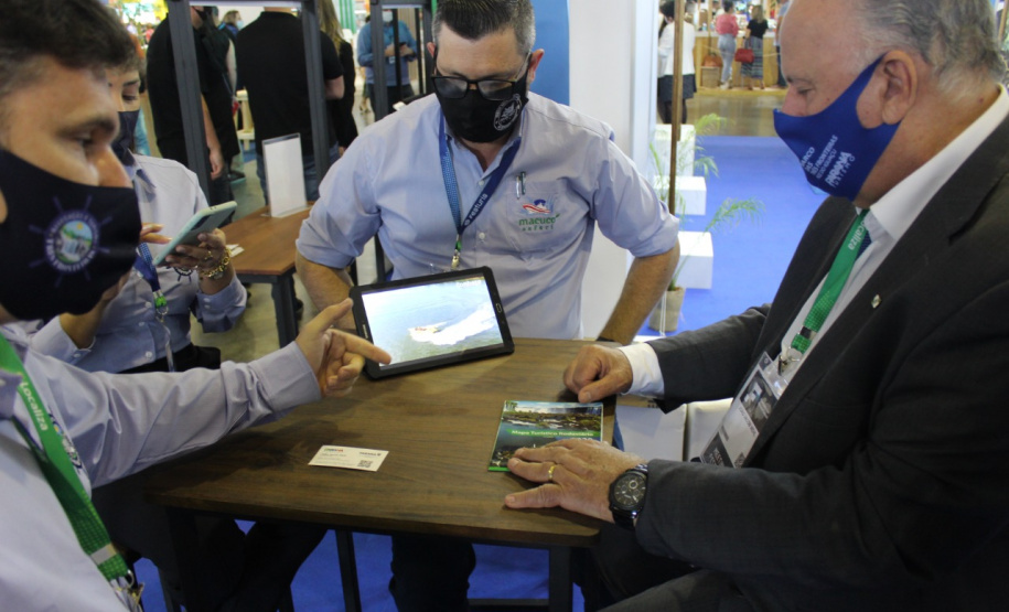 Paraná Turismo faz mais de 1500 atendimentos em feira internacional do setor.Foto: SEDEST