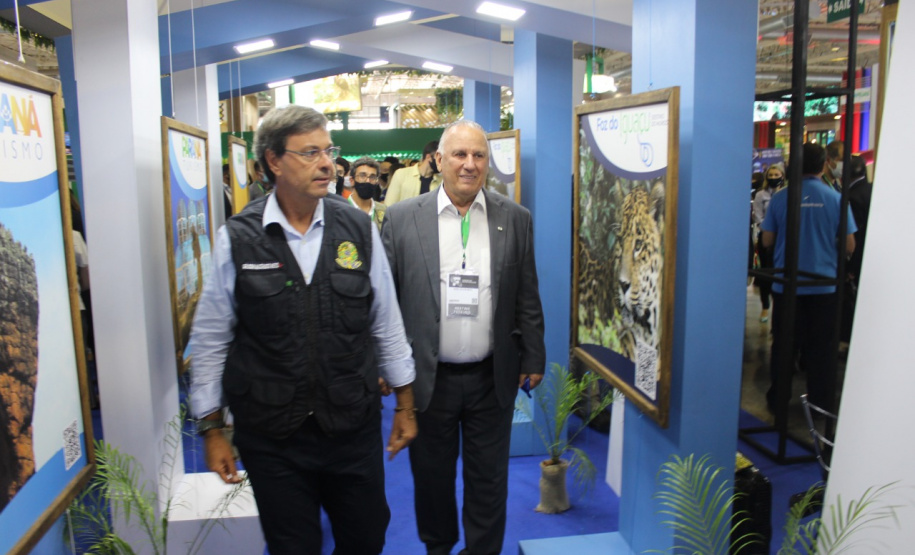 Paraná Turismo faz mais de 1500 atendimentos em feira internacional do setor.Foto: SEDEST