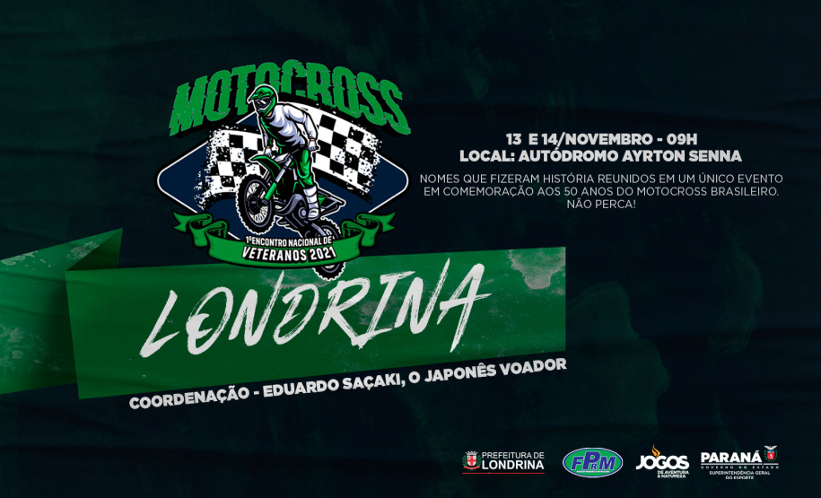 Primeiro Encontro Nacional de Veteranos 2021 ocorre neste final de semana em Londrina
Arte Parana Esporte