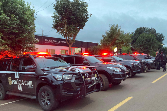 PCPR prende 14 suspeitos em esquema de tráfico no Sudoeste