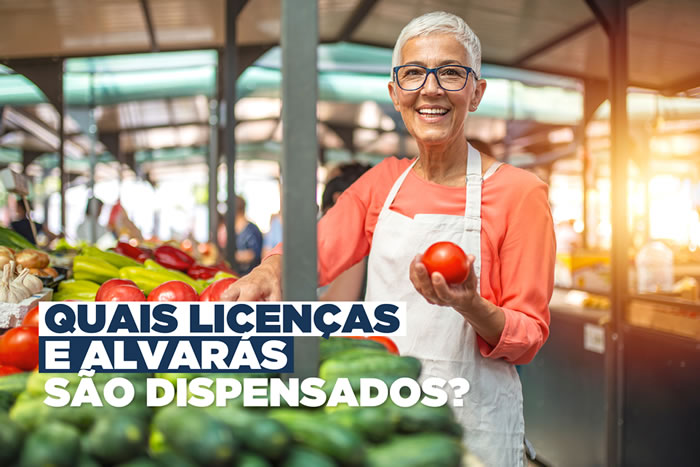 QUAIS LICENÇAS E ALVARÁS SÃO DISPENSADOS?