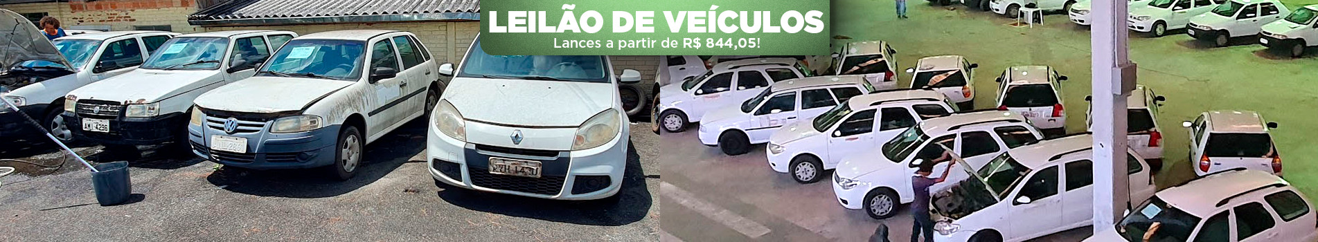 banner leilão de veículos