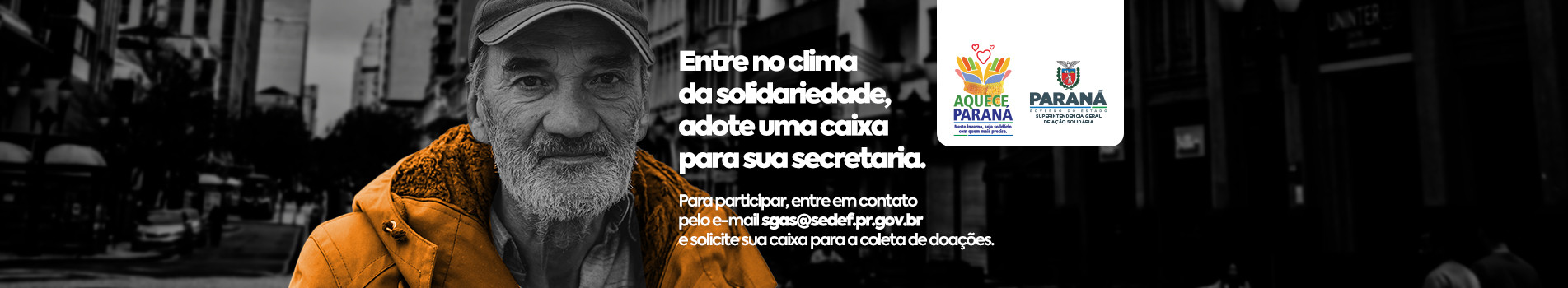banner aquece paraná