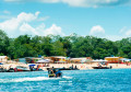 Praia de Santa Rosa em Porto Rico